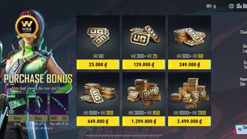 nạp tiền pubg mobile